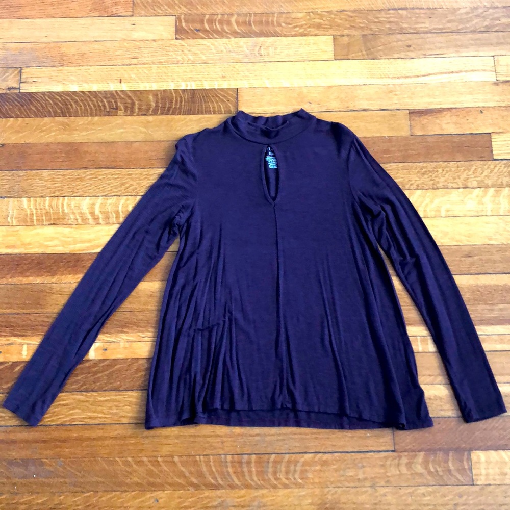 Mock neck sweater